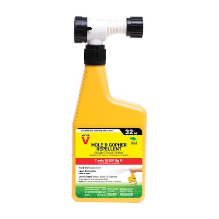Victor Victor Animal Repellent Liquid For Gophers and Moles 1 qt M8002